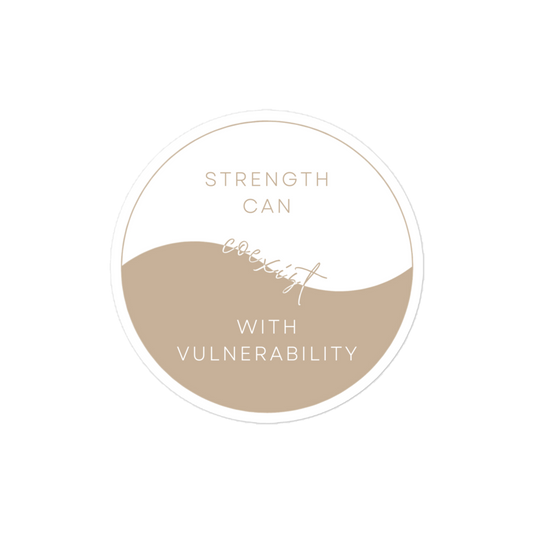 Strength Can Coexist with Vulnerability Bubble-Free Stickers