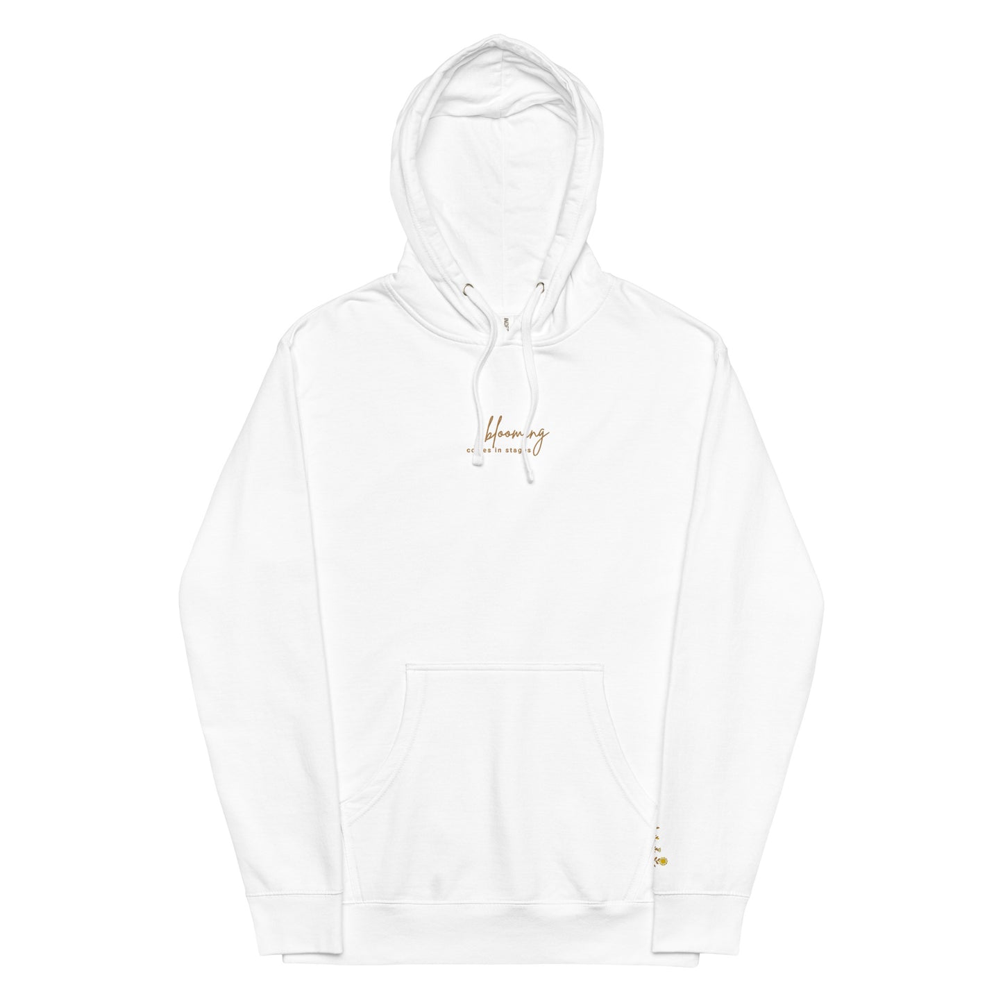 Blooming Comes In Stages Stitched Hoodie