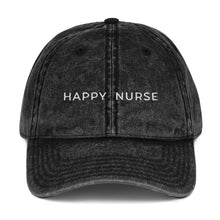 Load image into Gallery viewer, Simply “Happy” Stitched Relaxed Unisex Baseball Cap
